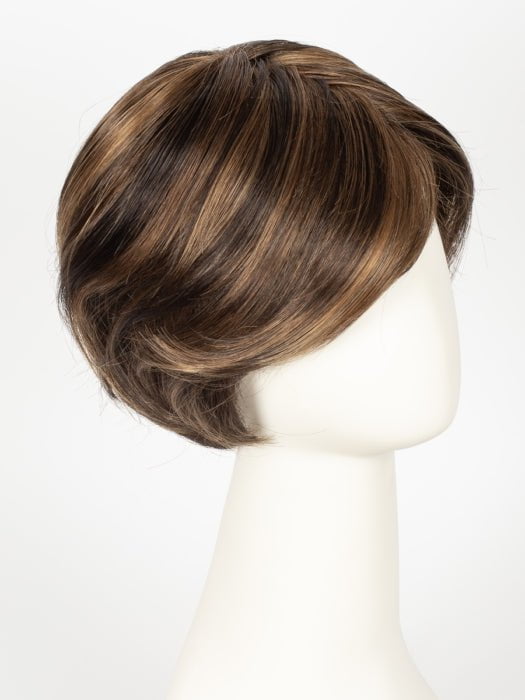 FS6/30/27 TOFFEE TRUFFLE | Brown, Medium Red-Gold, Medium Red-Gold Blonde Blend with Medium Red Gold Blonde Bold Highlights