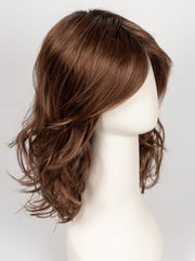 30A27S4 SHADED PEACH | Medium Natural Red & Medium Red-Gold Blonde Blend, Shaded with Dark Brown