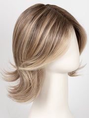 12FS12 MALIBU BLONDE | LIght Gold Brown, Light Natural Gold Blonde, Pale Natural Gold-Blonde Blend, Shaded with Light Gold Brown