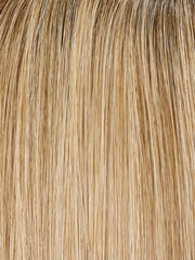 27T613S8 SHADED SUN | Medium Red-Gold Blonde & Pale Natural Gold Blonde Blend, Shaded with Medium Brown