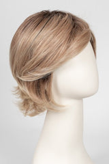 27T613S8 SHADED SUN | Medium Natural Red-Gold Blonde & Pale Natural Gold Blonde Blend and Tipped, Shaded with Medium Brown