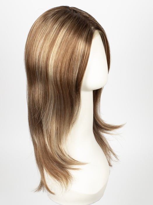 FS26/31S6 SALTED CARAMEL | Medium Natural Red Brown with Medium Red Gold Blonde Bold Highlights, Shaded with Brown