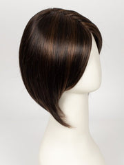 FS4/33/30A MIDNIGHT COCOA | Dark Brown, Medium Red, Medium Natural Red Blonde/Brown Blend with Medium Natural Red Blonde/Brown Blend Bold Highlights