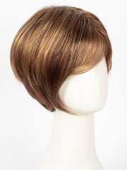 32BF CHERRY ALMOND TART | Medium Natural Red Base with Medium Red-Gold Blonde Tips, Dark/Medium Red Nape