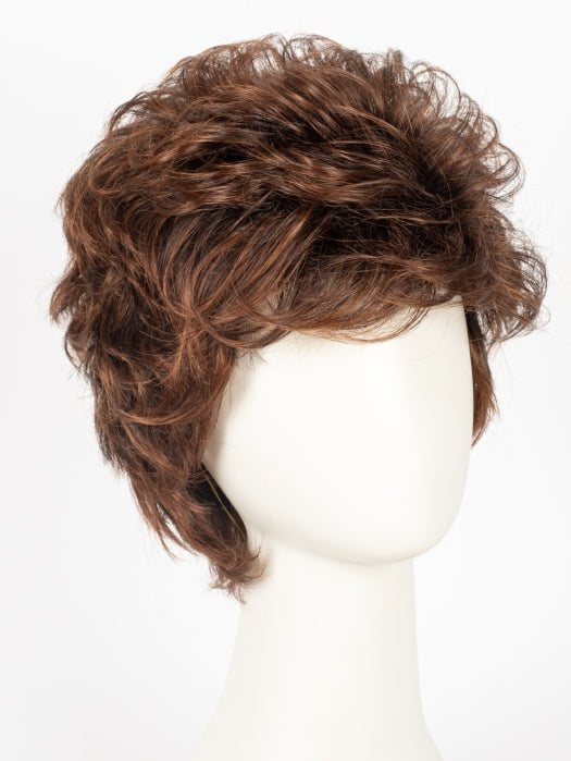 131T4S4 SHADED BERRY | Dark Brown & Medium Red Blend with Medium Red Tips, Shaded with Dark Brown