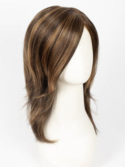 6F27 CARAMEL RIBBON | Brown with Light Red-Gold Blonde Highlights & Tips