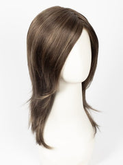 8RH14 MOUSSE CAKE | Medium Brown with 33% Medium Natural Blonde Highlights