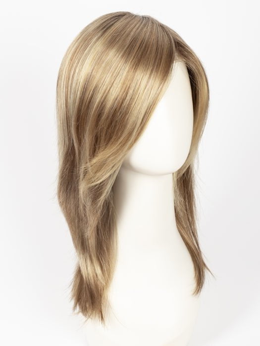 14/26S10 SHADED PRALINES N' CREAM | Light Gold Blonde & Medium Red-Gold Blonde Blend, Shaded with Light Brown