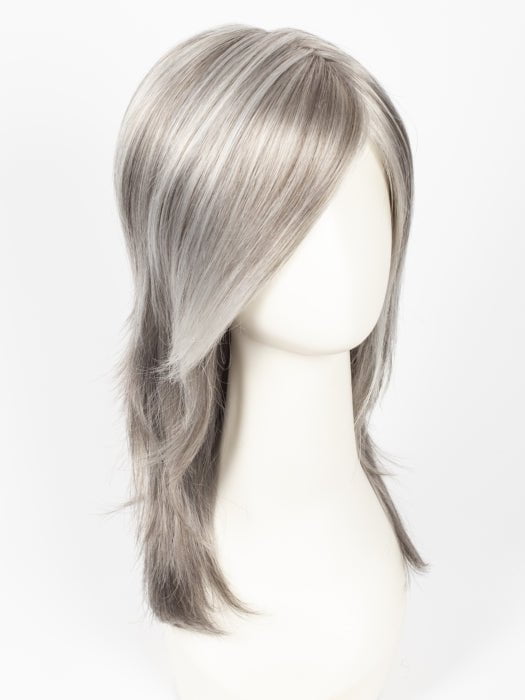 56F51 OYSTER | Light Grey with 20% Medium Brown Front, graduating to Grey with 30% Medium Brown Nape