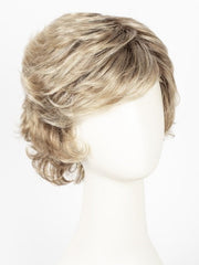 12FS8 SHADED PRALINE | Light Gold Brown, Light Natural Gold Blonde & Pale Natural Gold-Blonde Blend, Shaded with Medium Brown