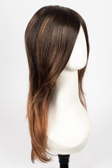 S4-28/32RO SUNRISE | Dark Brown roots to midlength, Light Natural Red Blonde with Medium Natural Red midlength to ends