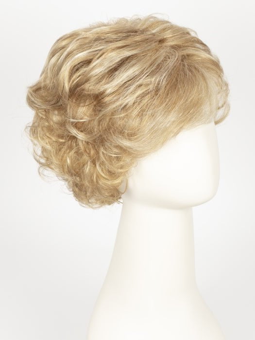 104F24B MACADAMIA | Pale Natural White Blonde & Light Natural Gold Blonde Blend with Light Natural Gold Blonde Nape