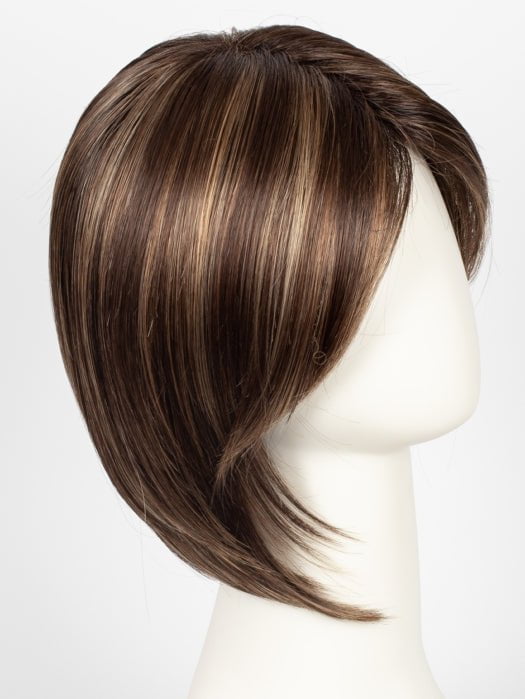 AUBURN SUGAR-R | Rooted Dark Auburn with Medium Auburn Base with Dark Strawberry Blonde Highlights