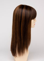 CHOCOLATE CARAMEL | Medium Brown with Soft Red and Blonde highlights