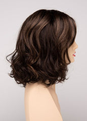 AMARETTO CREAM | Dark Brown roots with overall Medium Brown base with Honey Blonde highlights