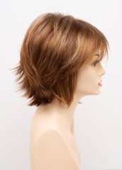 CREAMED COFFEE | Medium Brown roots and base with Cinnamon and Golden Blonde highlights
