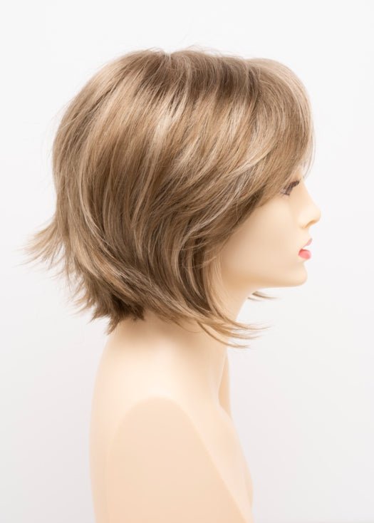 GINGER CREAM | Dark Beige Blonde underneath highlighted on top with Light Beige Blonde