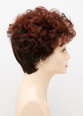 CHOCOLATE CHERRY | Dark Brown roots with overall Medium Brown base with Deep Red highlights