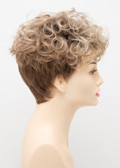 SPARKLING CHAMPAGNE | Medium Brown roots with overall Strawberry Blonde base and soft Golden Blonde highlights