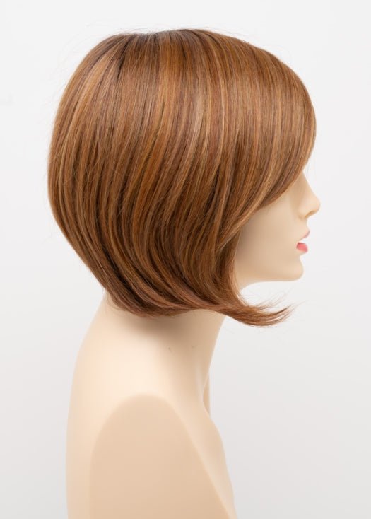 CREAMED COFFEE | Medium Brown roots and base with Cinnamon and Golden Blonde highlights