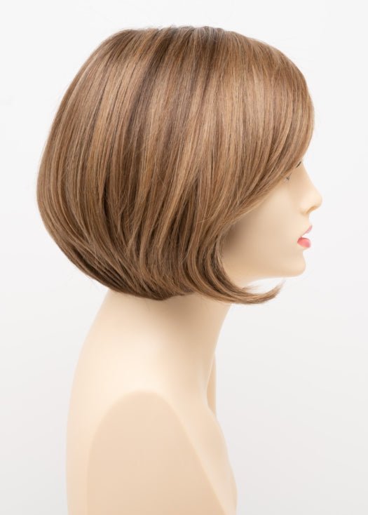 TOASTED SESAME | Medium Brown roots with overall Warm Cinnamon base and Golden Blonde highlights