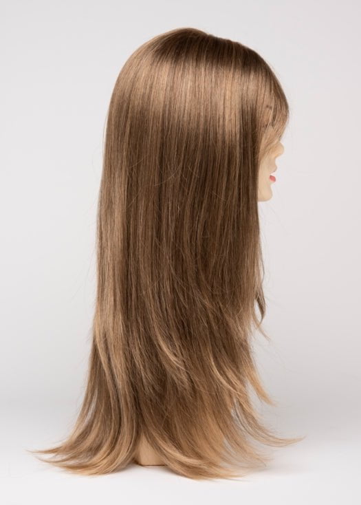 FROSTED | Light brown & Wheat Blonde Blend at Roots Tipped with Wheat Blonde