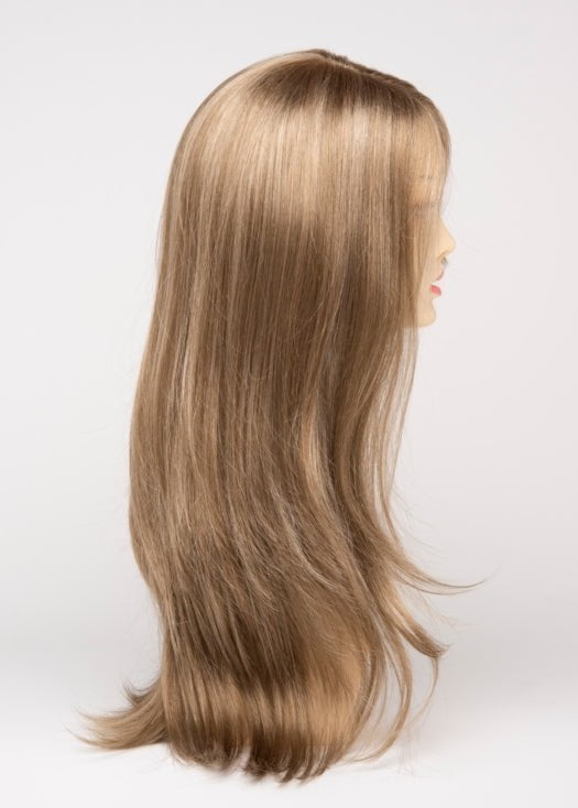 GINGER-CREAM | Dark Beige Blonde underneath highlighted on top with Light Beige Blonde