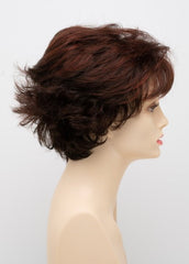 CHOCOLATE CHERRY | Dark Brown roots with overall Medium Brown base with Deep Red highlights