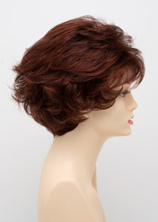 DARK RED | Auburn with Brighter Red highlights