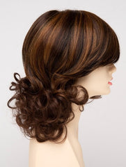 CHOCOLATE CARAMEL | Medium Brown with Soft Red and Blonde highlights