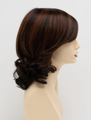 CHOCOLATE CHERRY | Dark Brown roots with overall Medium Brown base with Deep Red highlights