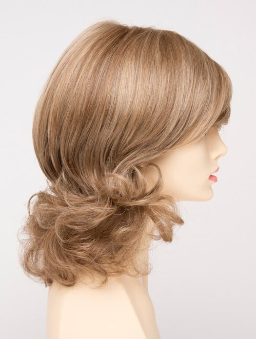 GINGER CREAM | Dark Beige Blonde underneath highlighted on top with Light Beige Blonde