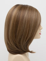 GOLDEN NUTMEG | Medium Brown roots with overall Warm Cinnamon base and Golden Blonde highlights