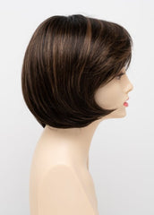 AMARETTO CREAM | Dark Brown roots with overall Medium Brown base with Honey Blonde highlights