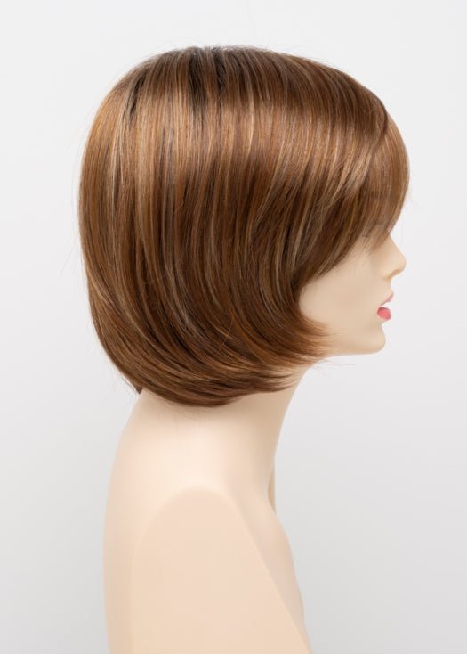 CREAMED COFFEE | Medium Brown roots and base with Cinnamon and Golden Blonde highlights