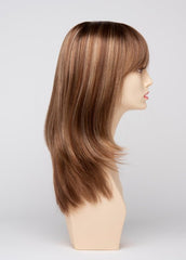 CREAMED COFFEE | Medium Brown roots and base with Cinnamon and Golden Blonde highlights