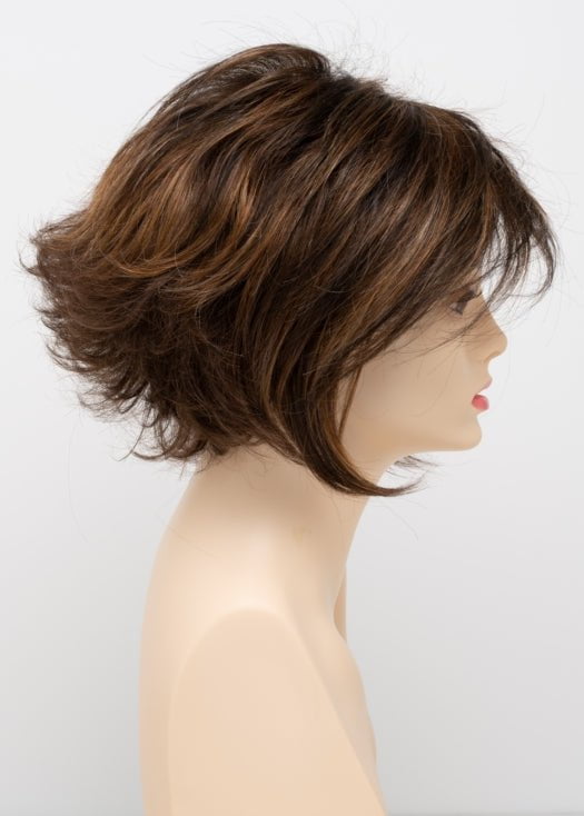 CHOCOLATE CARAMEL | Medium Brown with soft Red and Blonde highlights