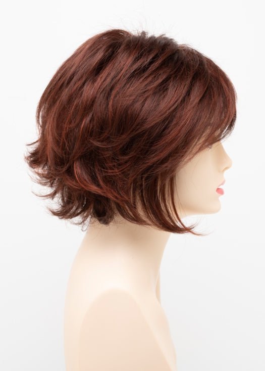 DARK RED | Auburn with Brighter Red highlights