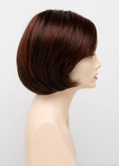 CHOCOLATE CHERRY | Dark Brown roots with overall Medium Brown base with Deep Red highlights