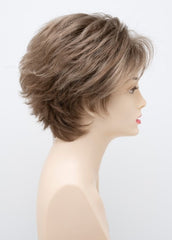 ALMOND-BREEZE | Light Brown blended with Ash Blonde