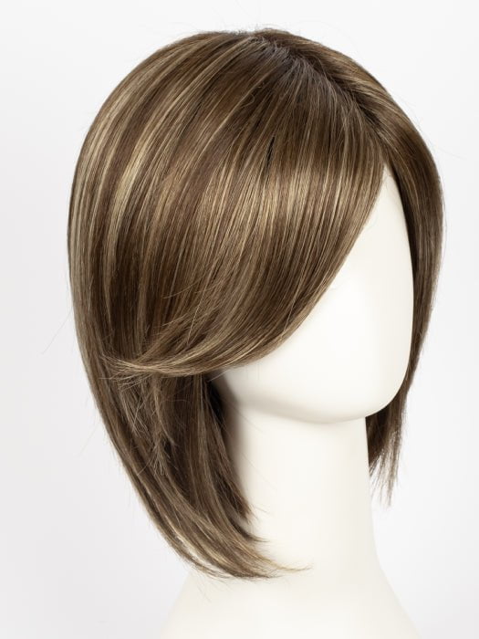 ICED MOCHA R | Rooted Dark with Medium Brown blended with Light Blonde highlights