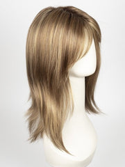MOCHACCINO-R | Rooted Medium Warm Blonde with Chocolate Undertones and Creamy Blonde Highlights