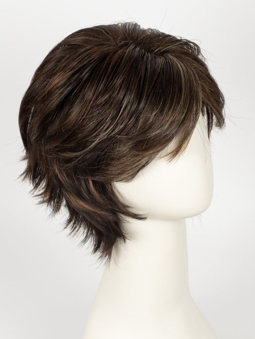CHOCOLATE SWIRL | Dark Brown Base Evenly Blended with Light Auburn and Honey Blonde