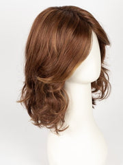 IRISH SPICE R | Rooted Dark with Medium Auburn base with Dark Honey Blonde highlights