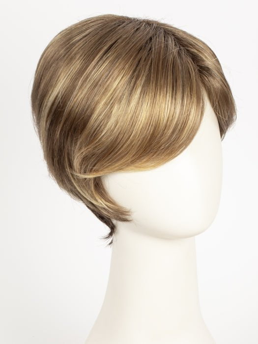 MOCHACCINO-R | Rooted Medium Warm Blonde with Chocolate Undertones and Creamy Blonde Highlights