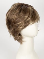 MOCHACCINO-R | Rooted Medium Warm Blonde with Chocolate Undertones and Creamy Blonde Highlights