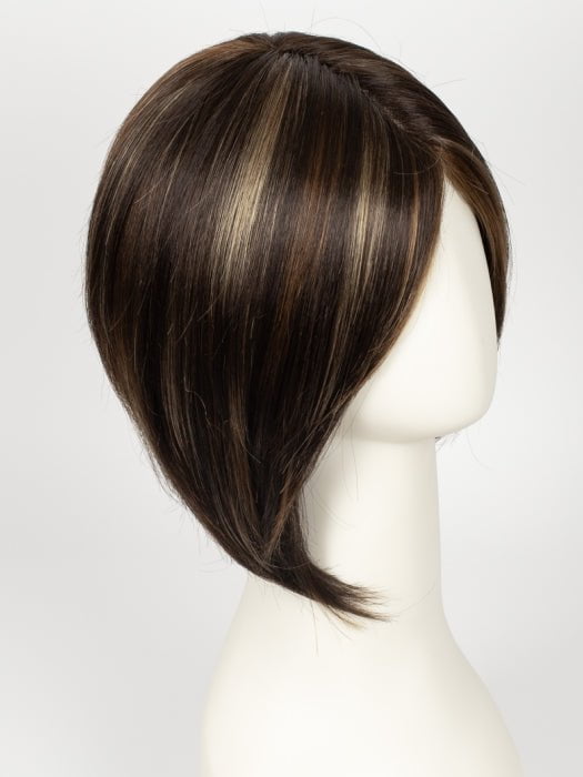 CHOCOLATE SWIRL | Dark Brown Base with Light Auburn and Honey Blonde evenly highlited