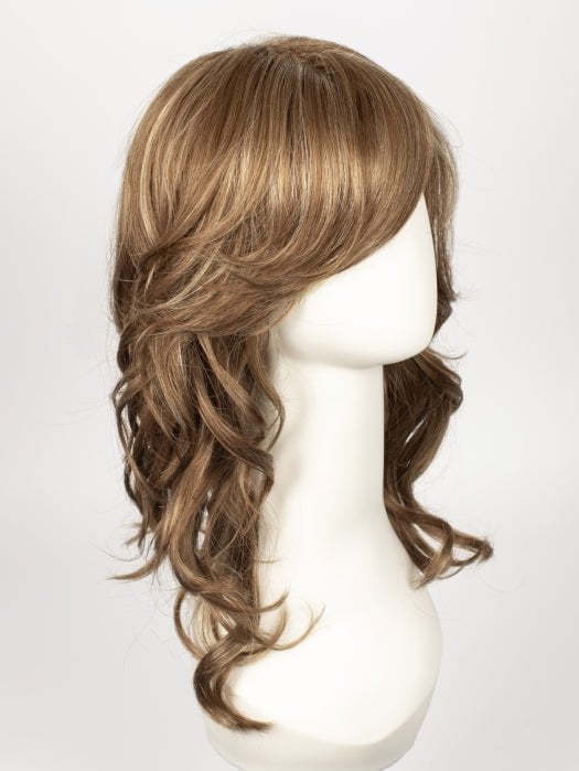 MAPLE-SUGAR | Light Honey Brown base with Strawberry Blonde highlights