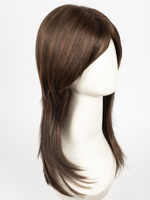 GINGER-BROWN | Medium Auburn and Medium Brown evenly blended