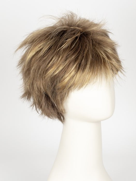 MOCHACCINO-R | Rooted Medium Warm Blonde with Chocolate Undertones and Creamy Blonde Highlights
